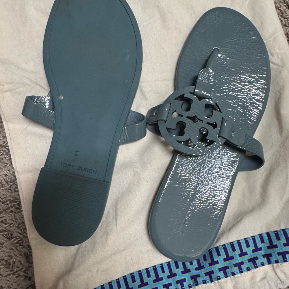 Tory Burch Blue Sandals